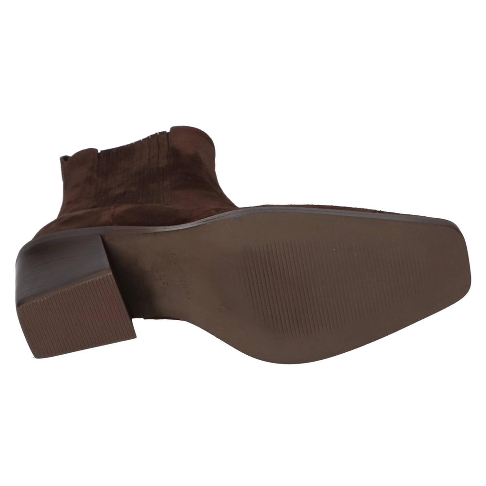 Bottines, marron foncé