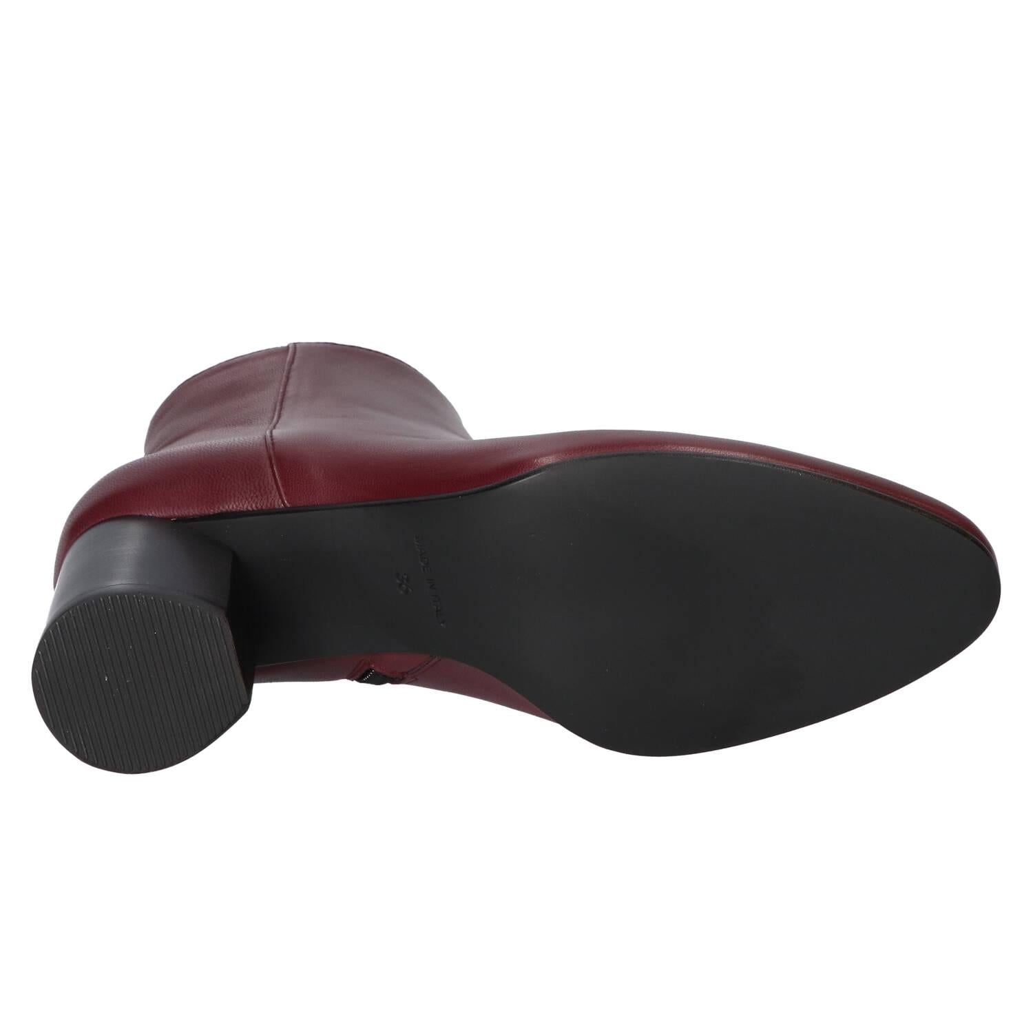 Booties, Bordeaux