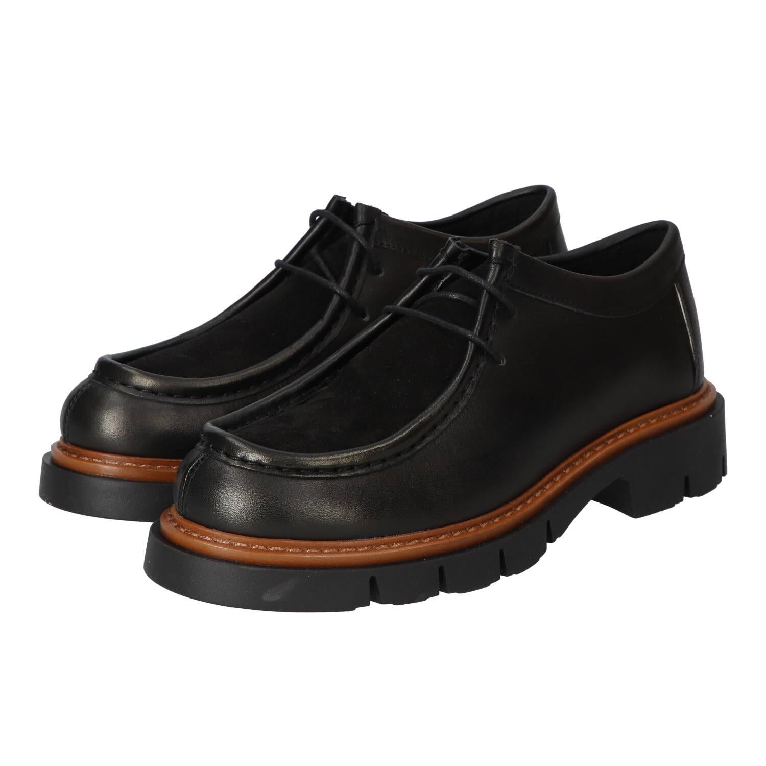 Veterschoenen, Zwart