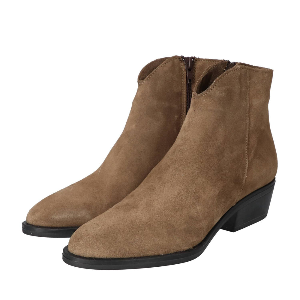 Booties, Taupe
