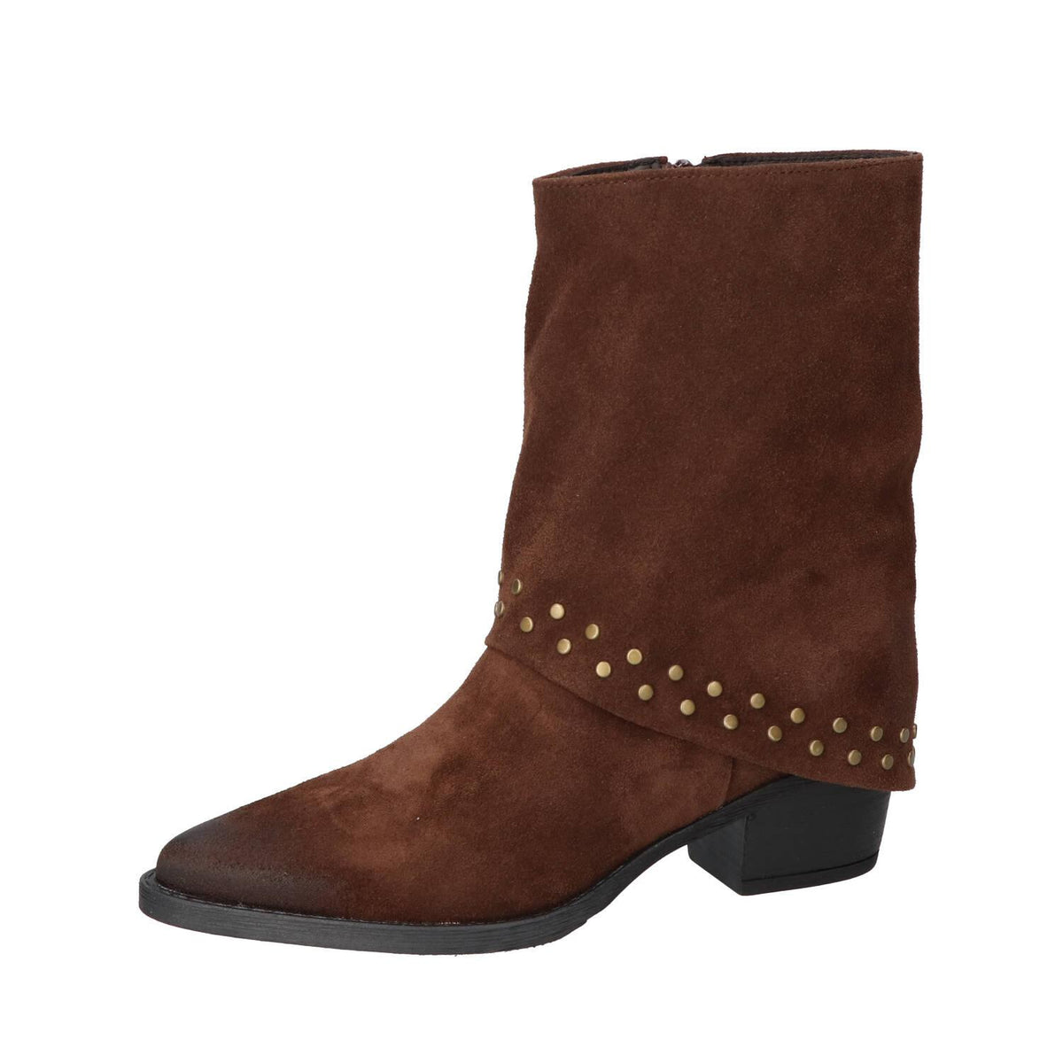 Bottines, marron foncé