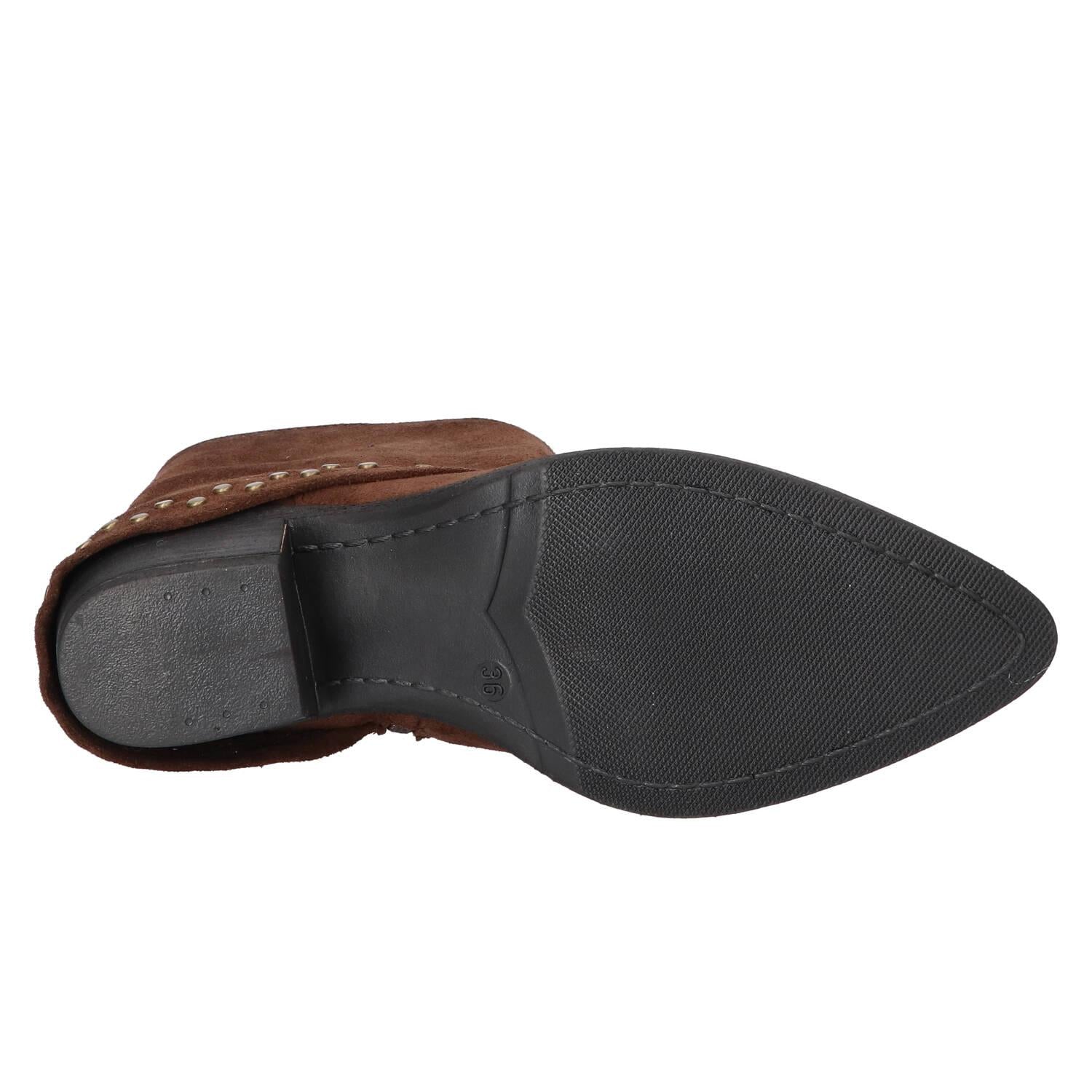Booties, Donkerbruin