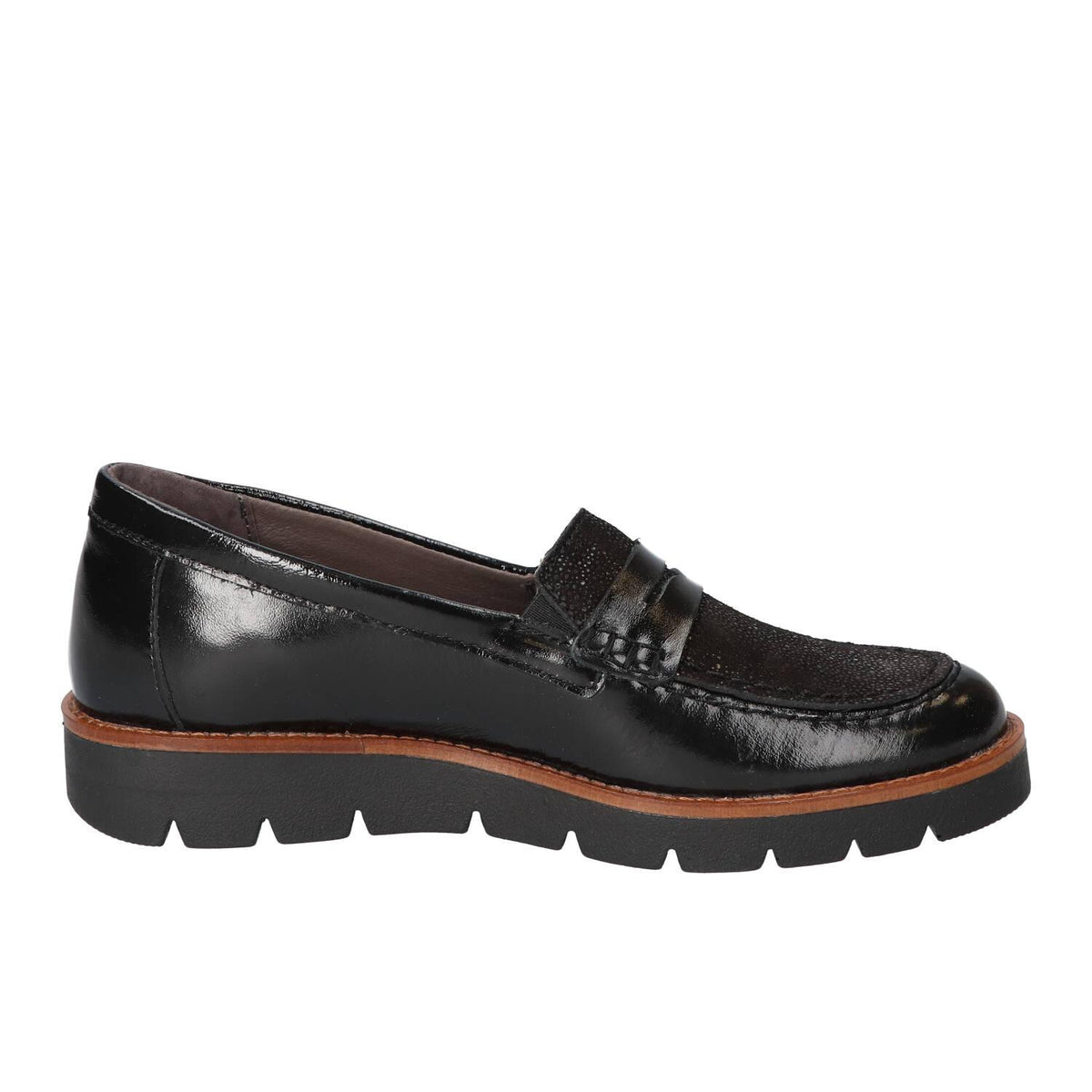 Chaussures à enfiler, Noir