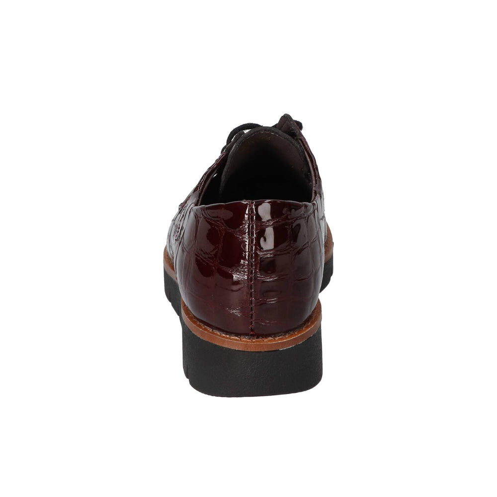 Veterschoenen, Bordeaux
