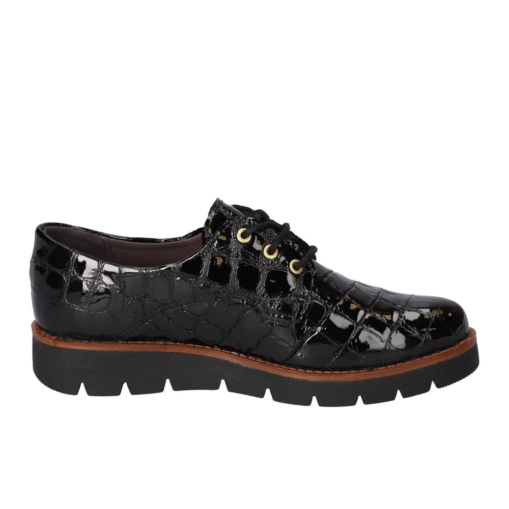 Veterschoenen, Zwart