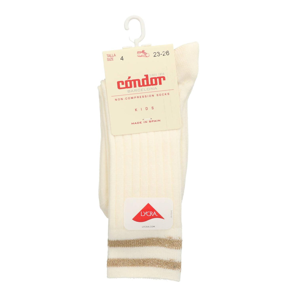 Chaussettes, beige clair