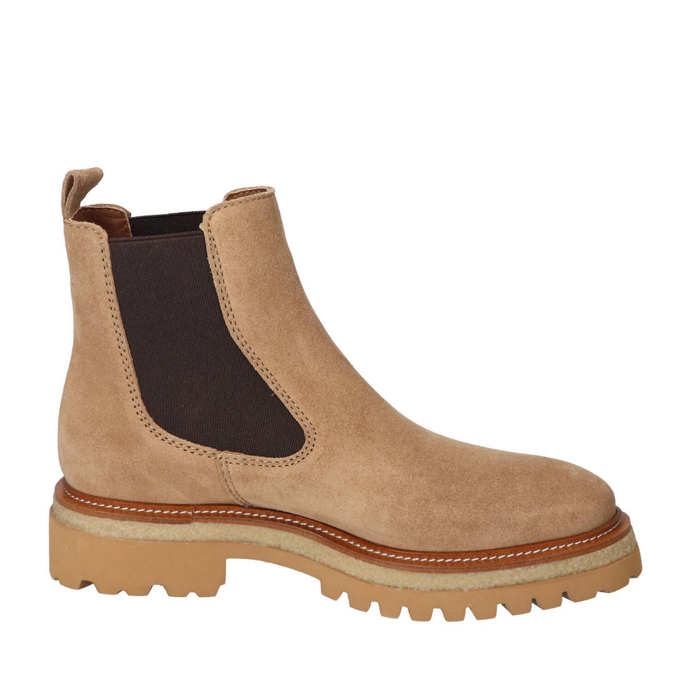 Booties, Taupe
