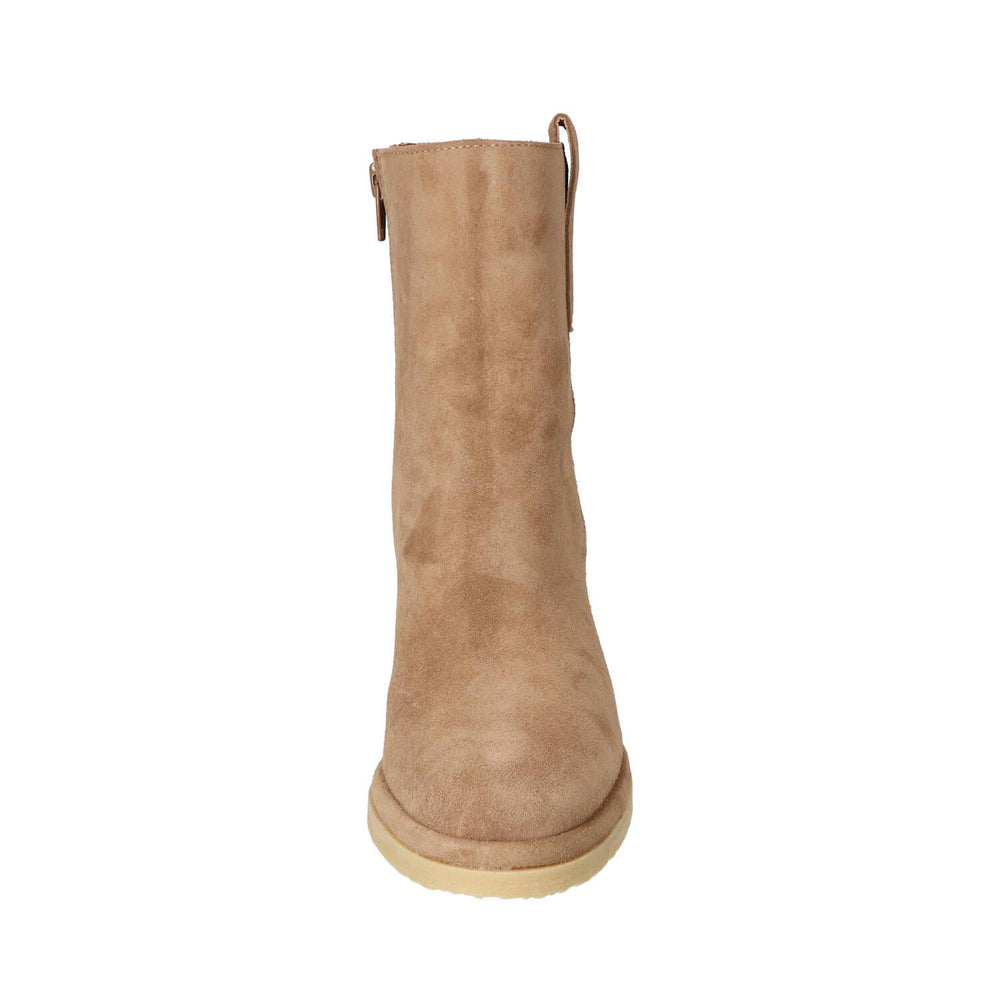 Booties, Taupe
