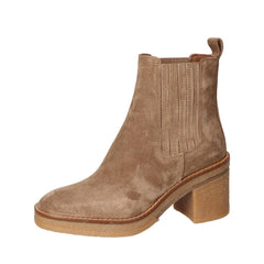 Booties, Taupe