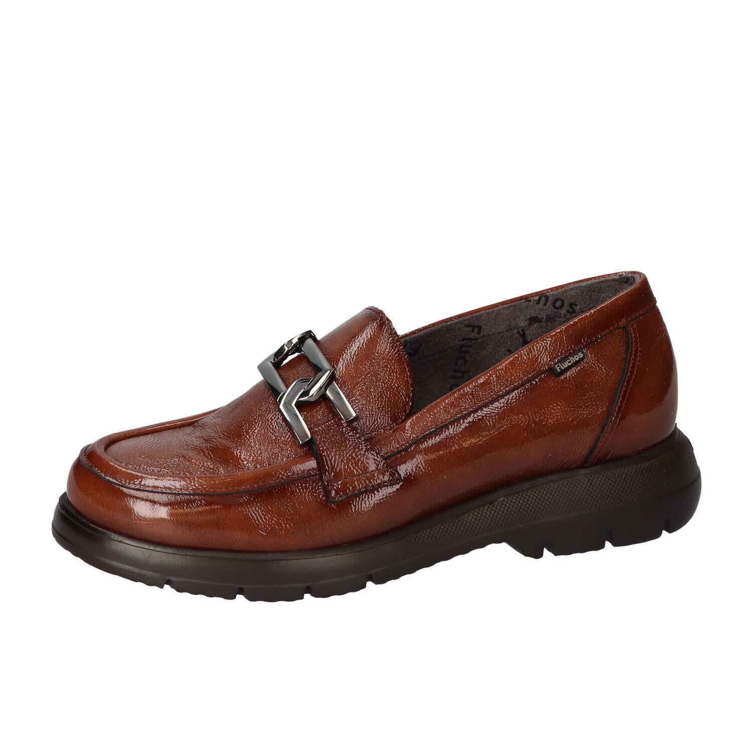 Chaussures à enfiler, Cognac