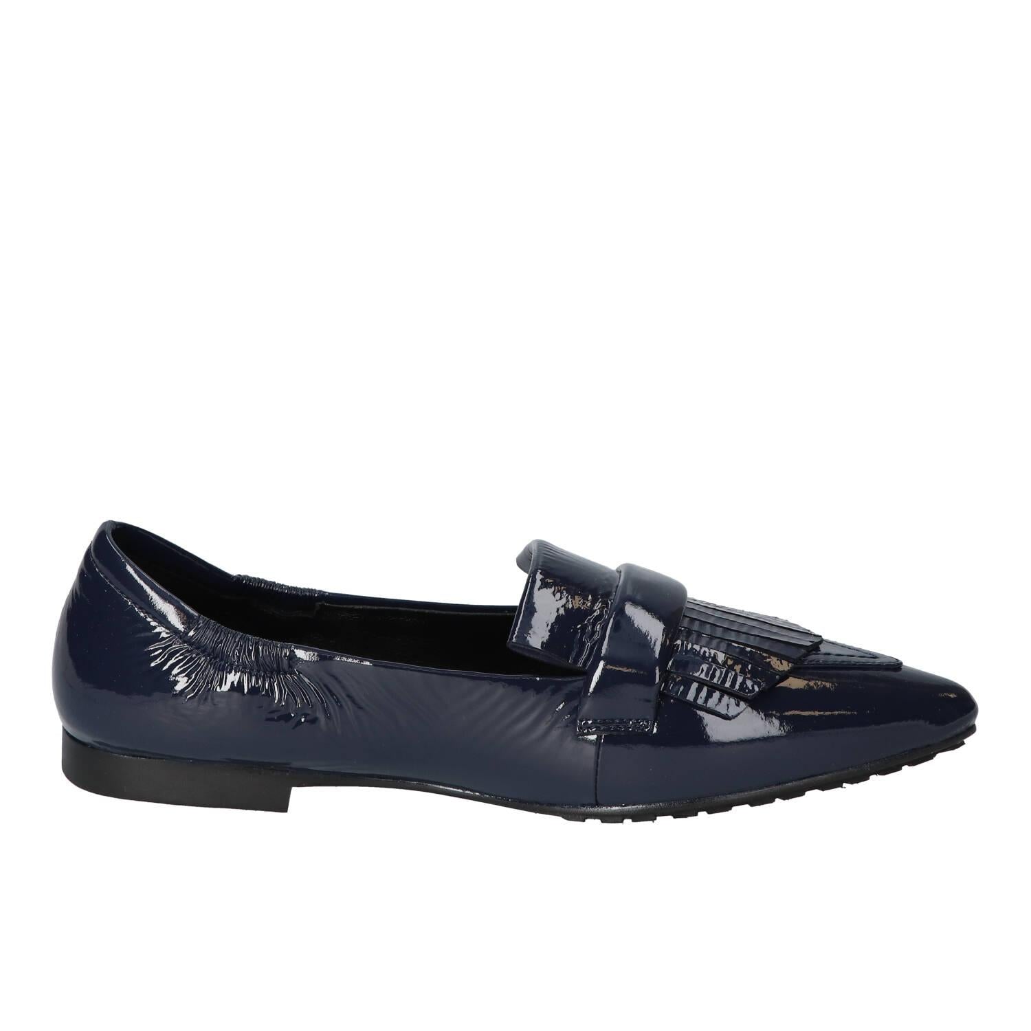 Chaussures à enfiler, Bleu