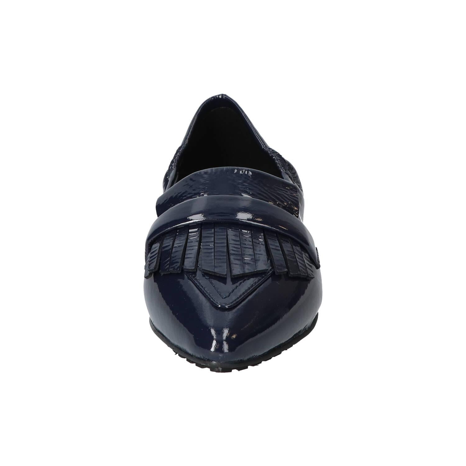 Chaussures à enfiler, Bleu