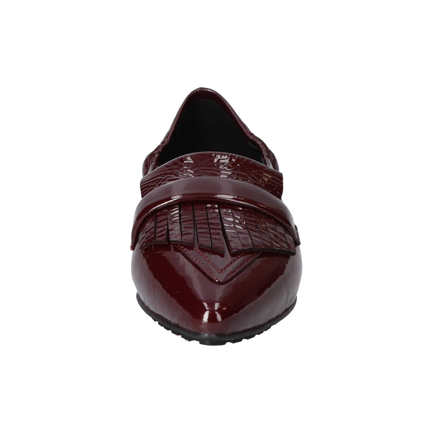Chaussures à enfiler, Bordeaux