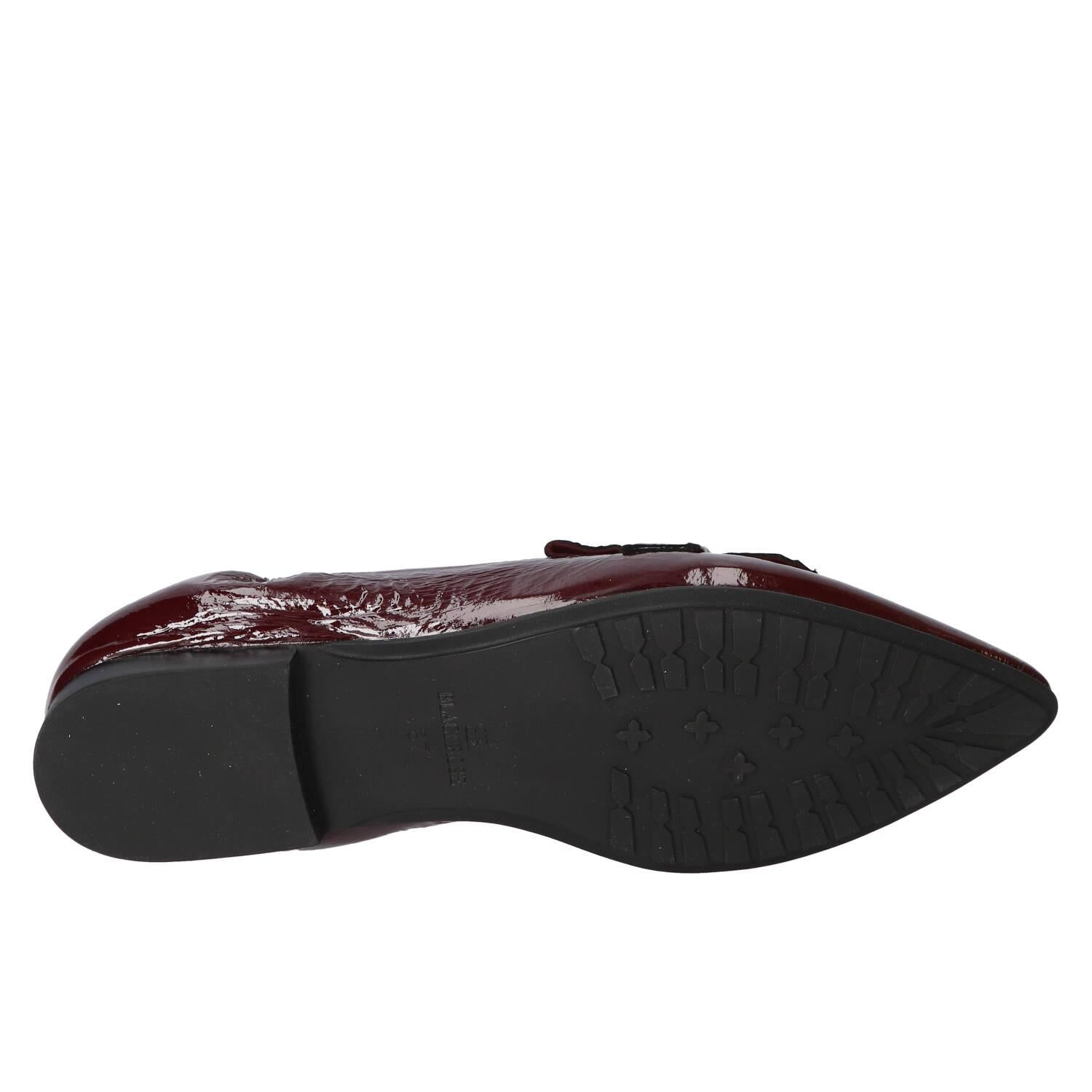 Chaussures à enfiler, Bordeaux