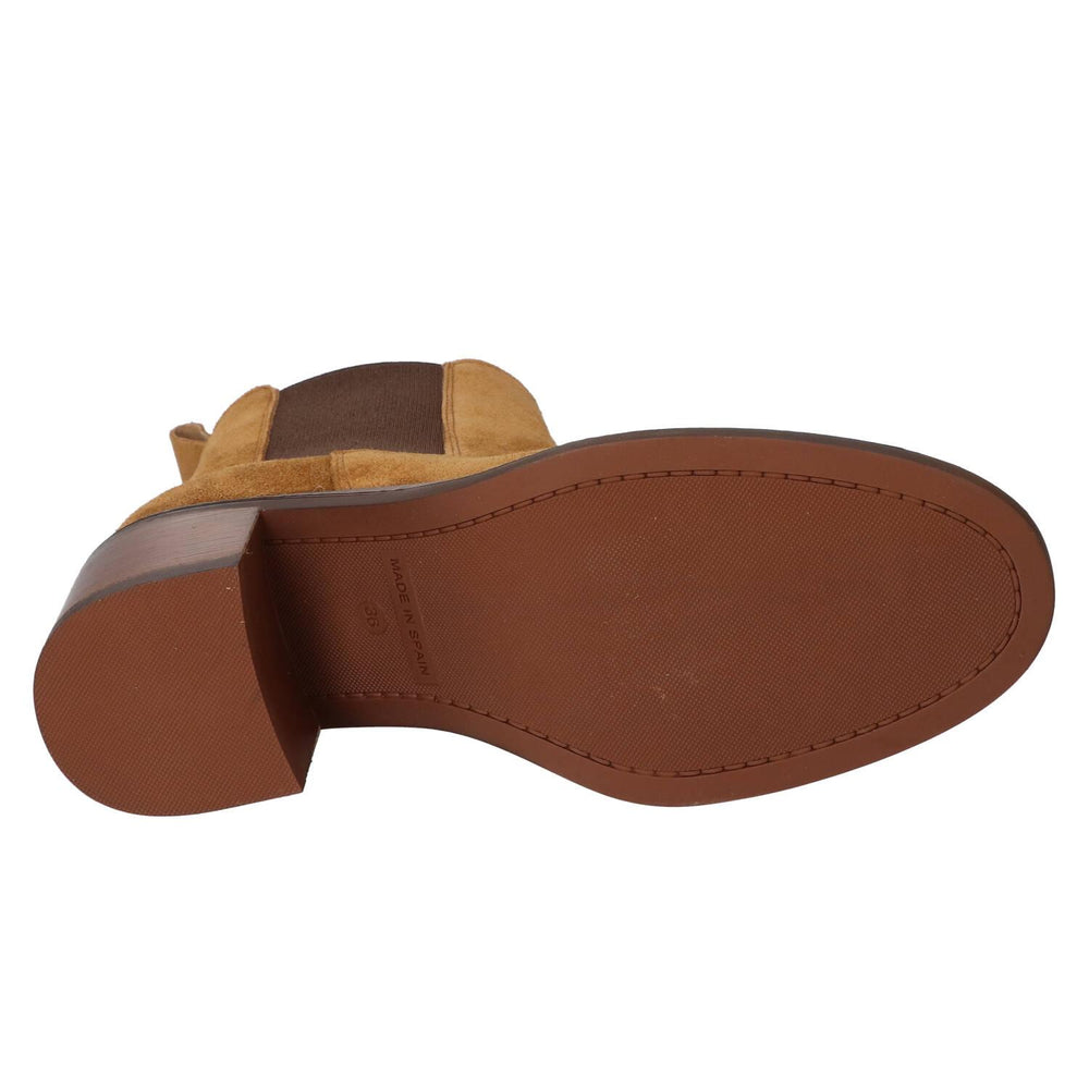 Booties, Cognac