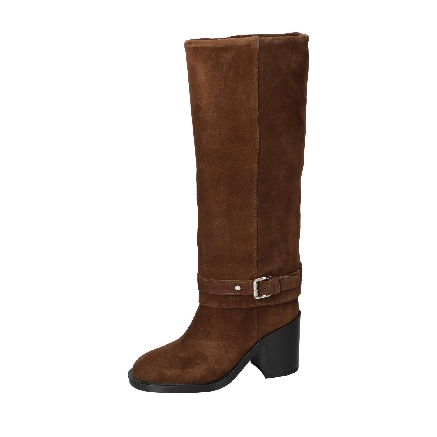 Bottes, marron foncé