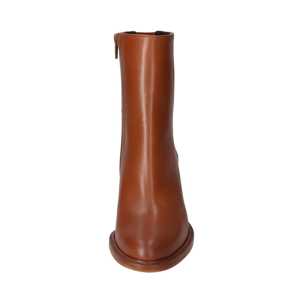 Booties, Cognac