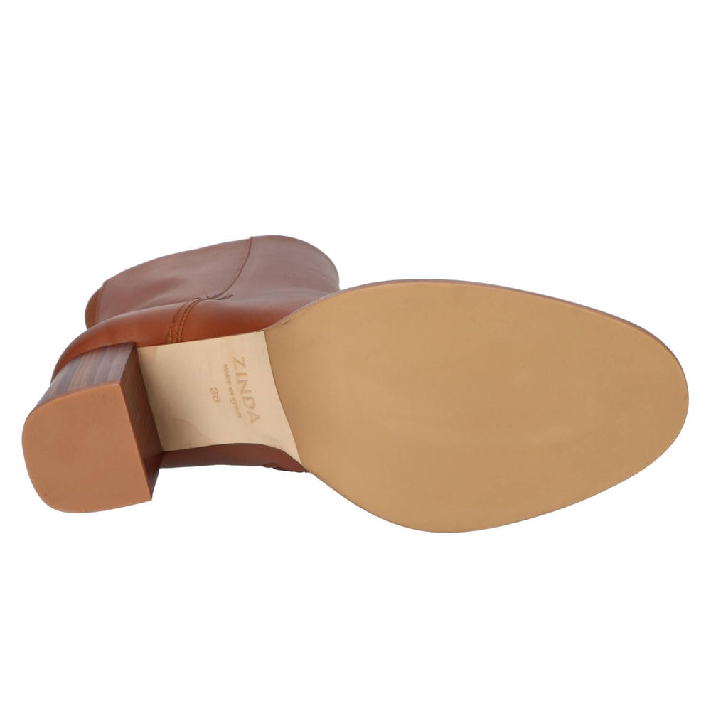 Booties, Cognac