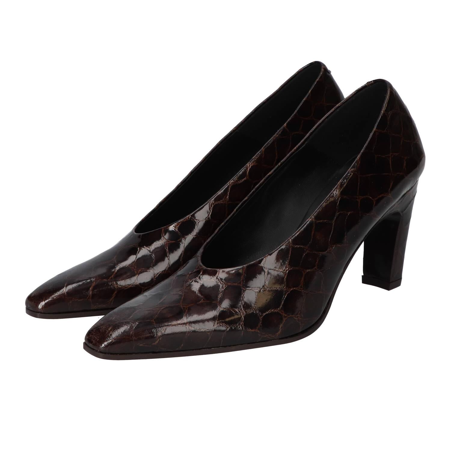 Escarpins, marron foncé