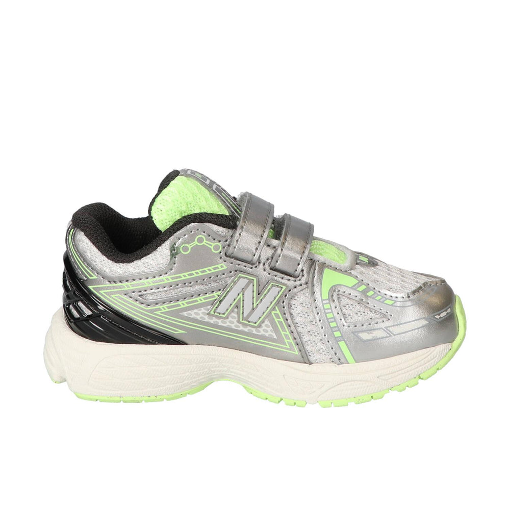 Sneakers Velcro, Zilver