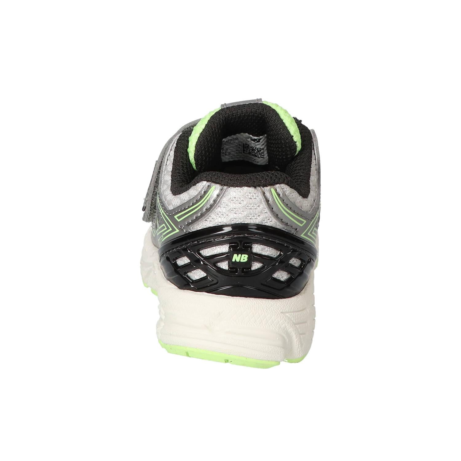 Baskets Velcro, Argent