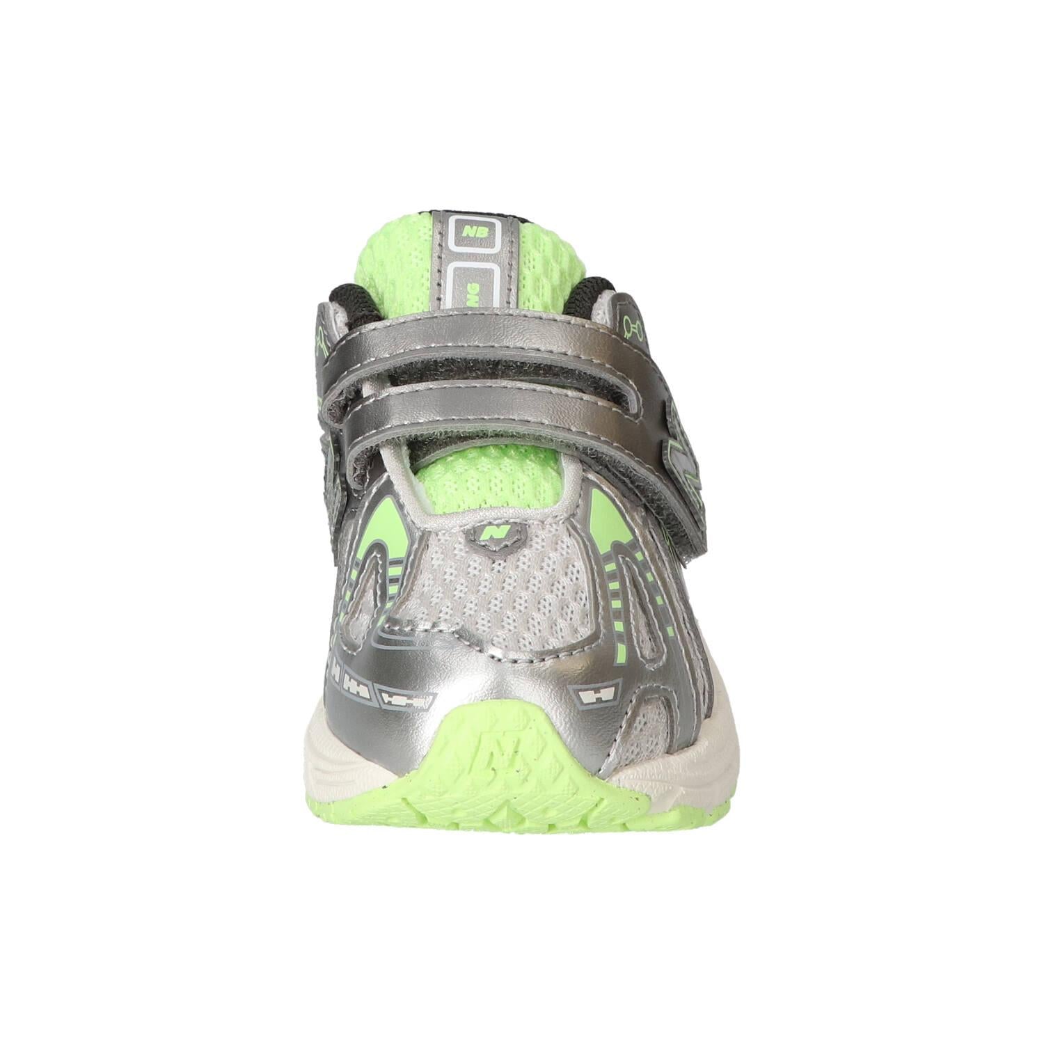 Baskets Velcro, Argent