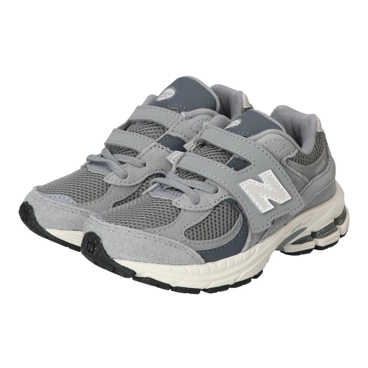 Chaussures Velcro, grises