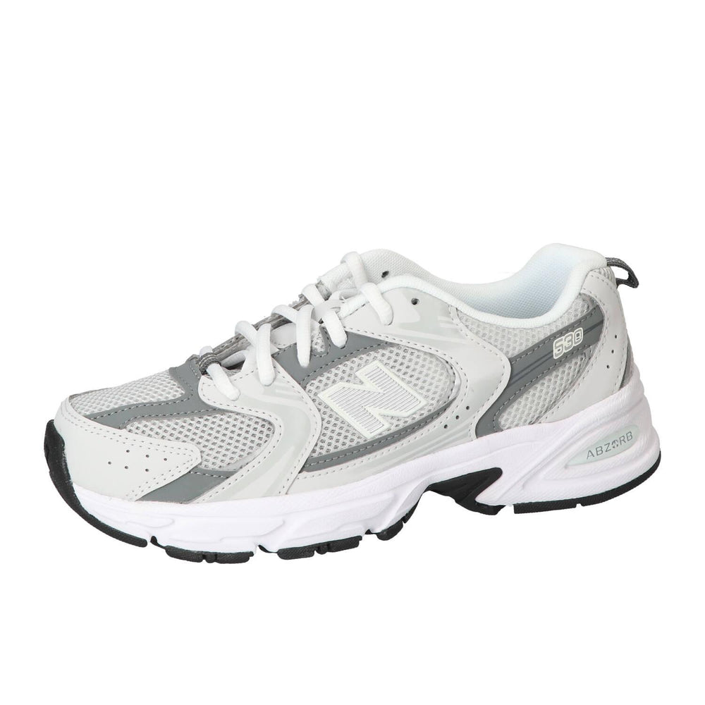 Chaussures à lacets, Gris clair