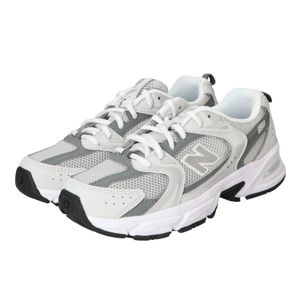 Chaussures à lacets, Gris clair