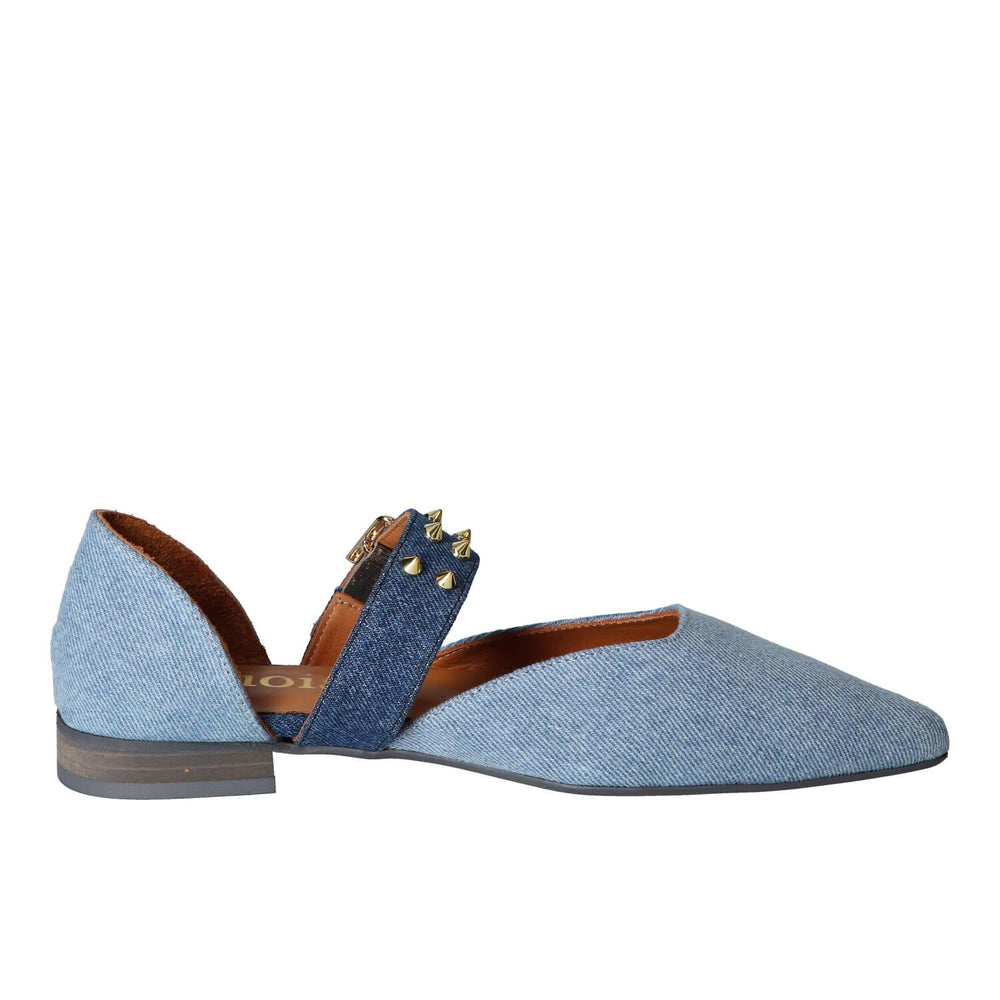 Chaussures à enfiler, bleu clair