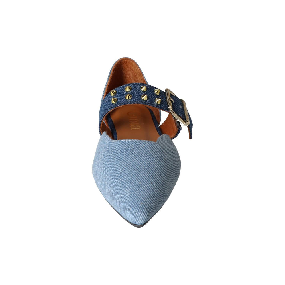 Chaussures à enfiler, bleu clair