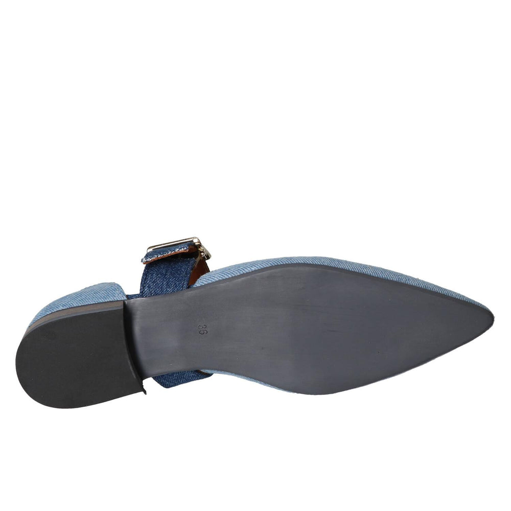 Chaussures à enfiler, bleu clair
