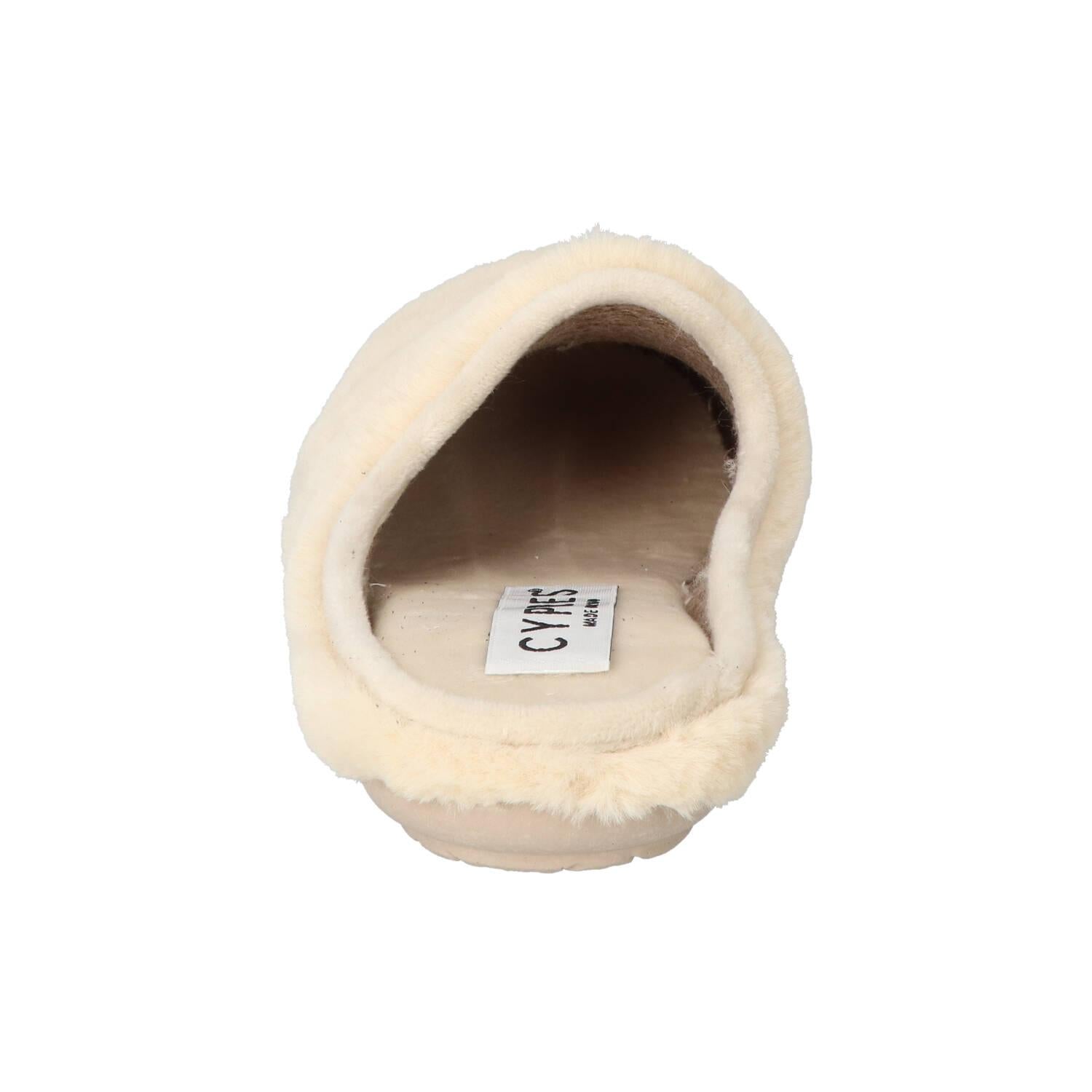 Pantoffels, Lichtbeige