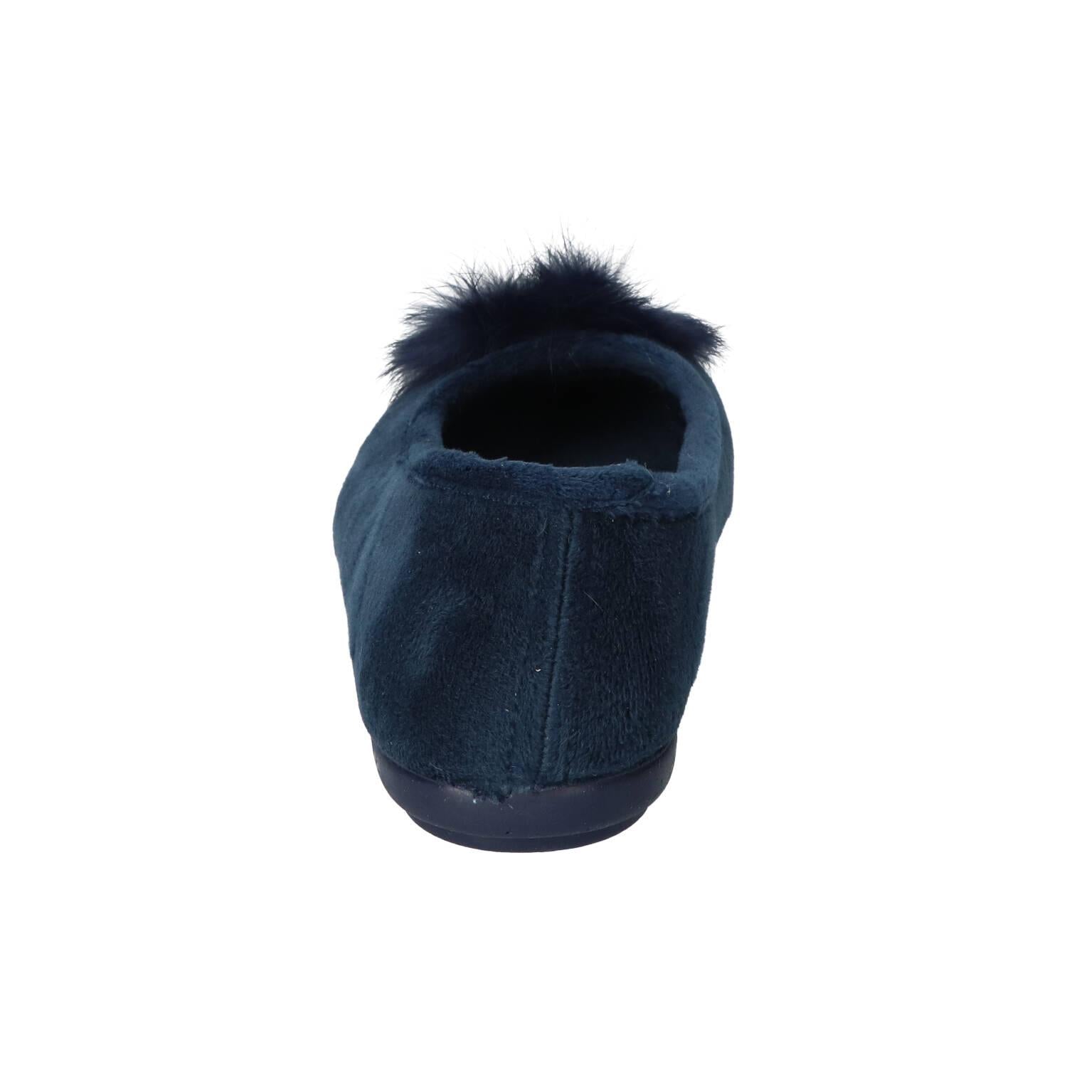 Pantoffels, Blauw