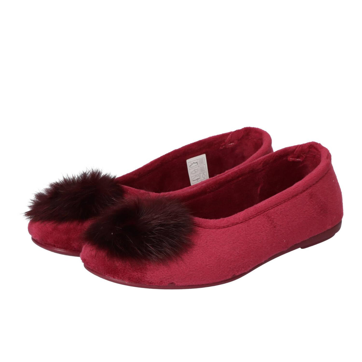 Pantoffels, Rood