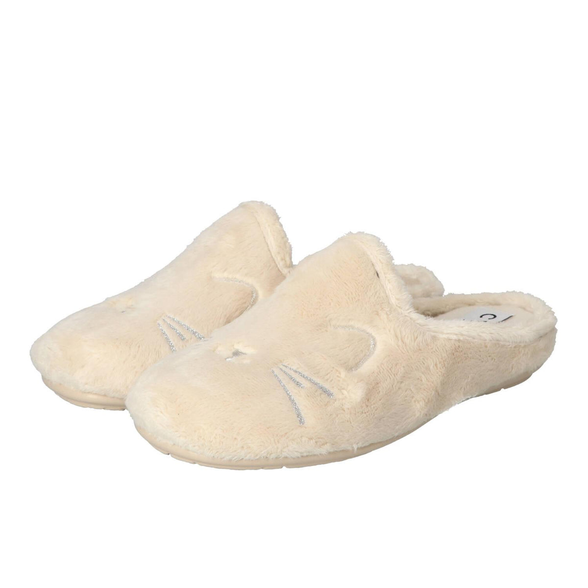 Pantoffels, Lichtbeige