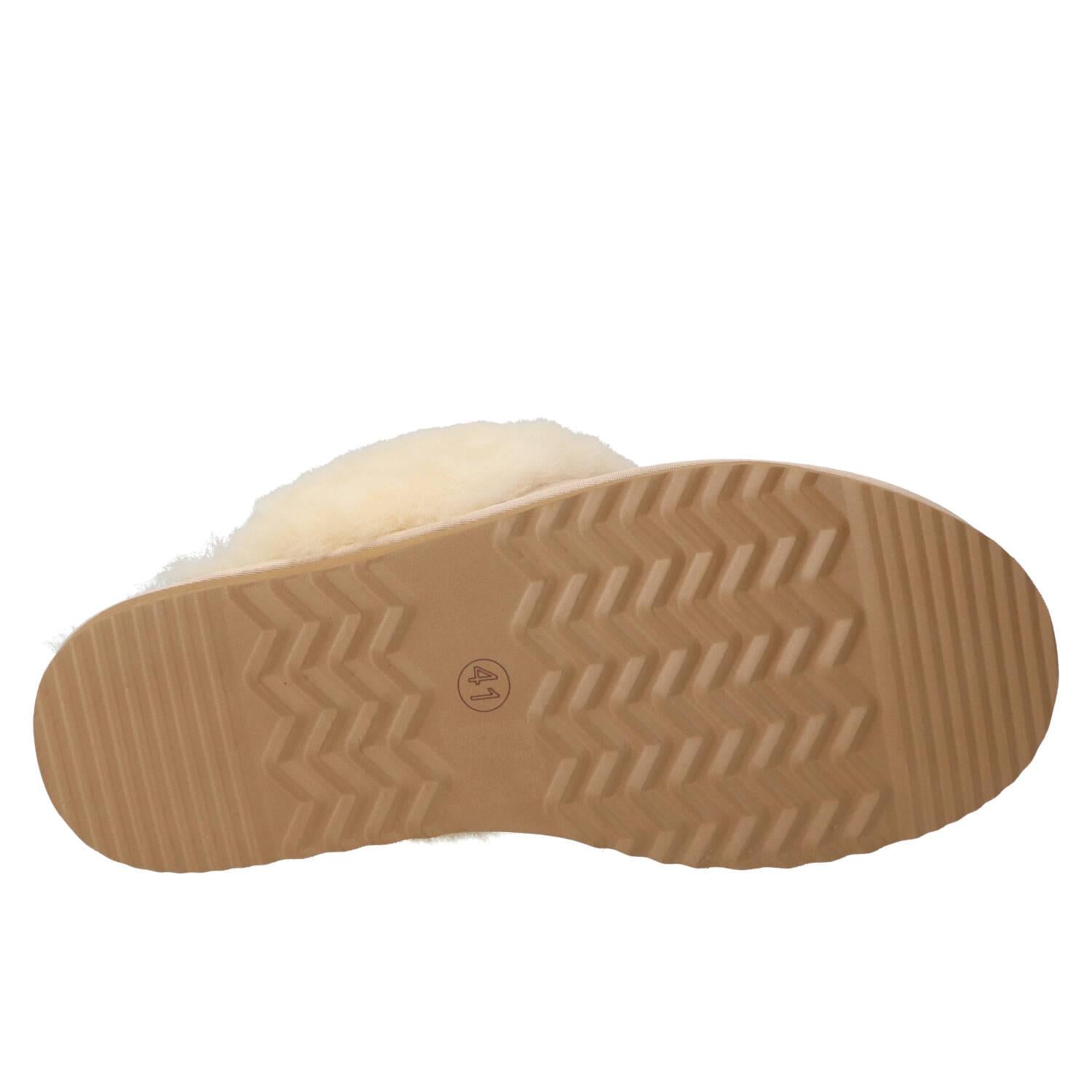 Pantoffels, Lichtbeige