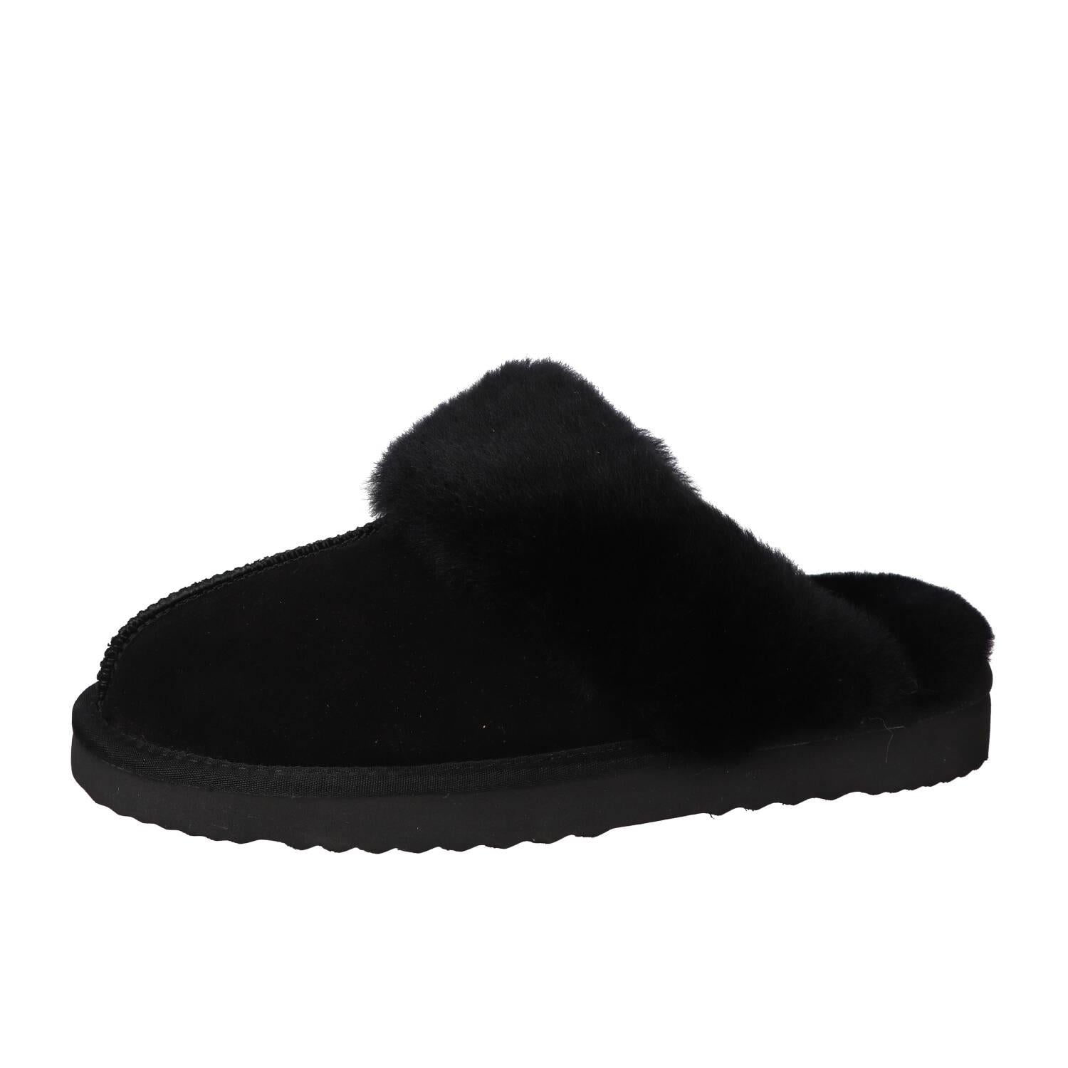 Pantoffels, Zwart