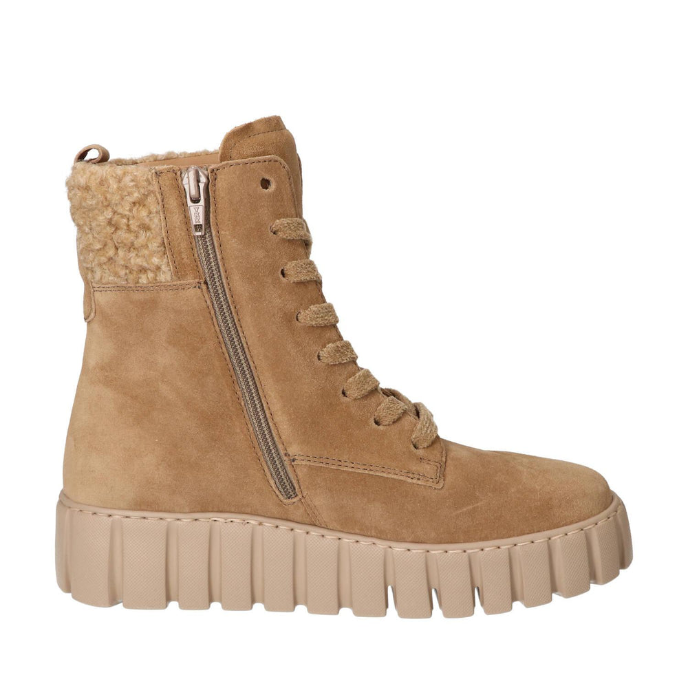 Booties, Cognac