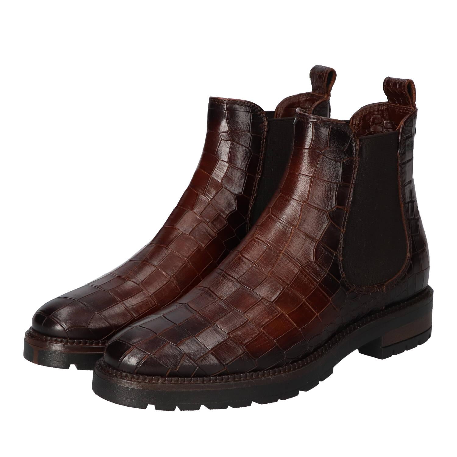 Bottines, marron foncé