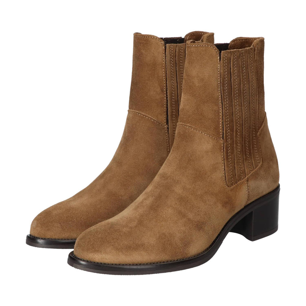 Booties, Cognac