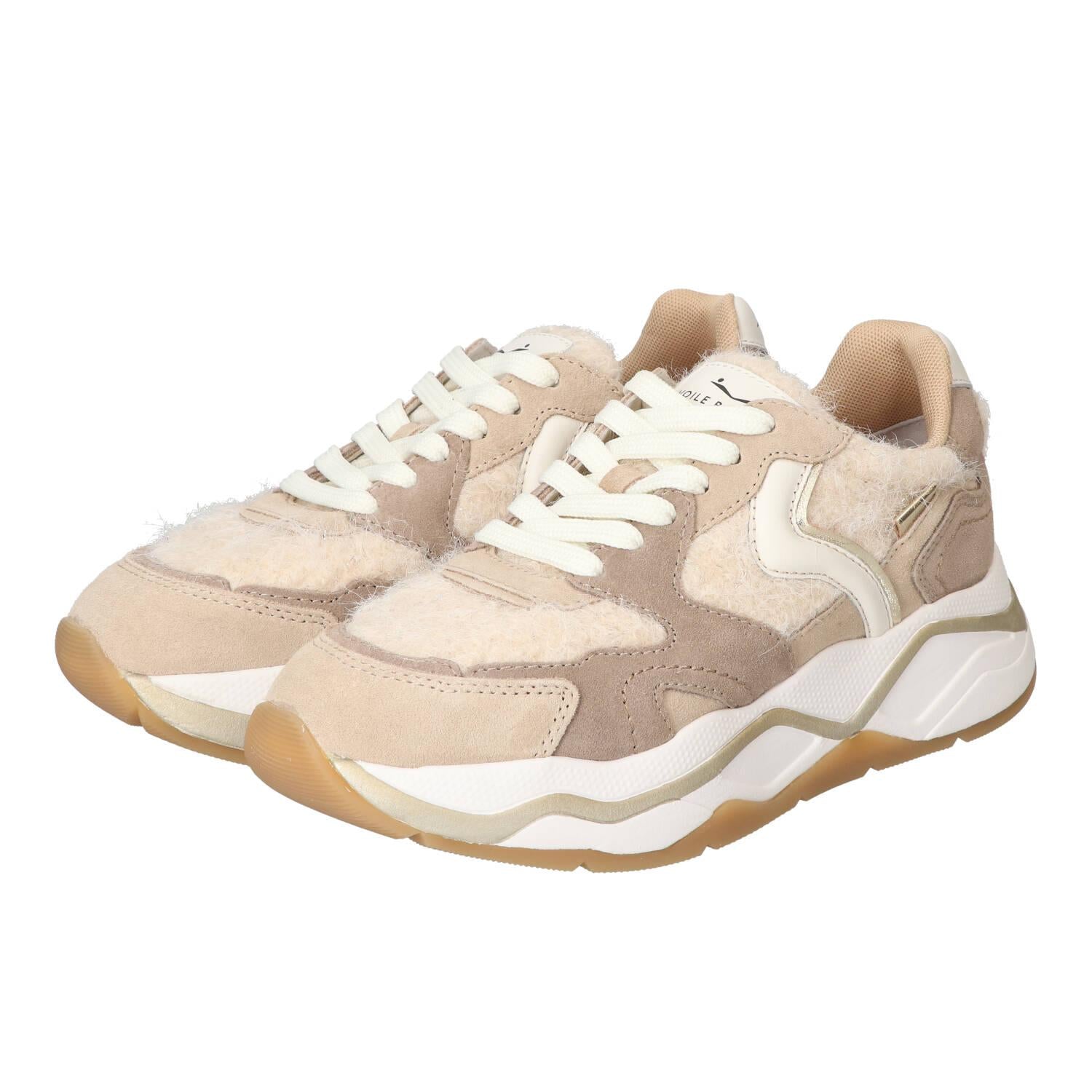 Baskets, beige clair