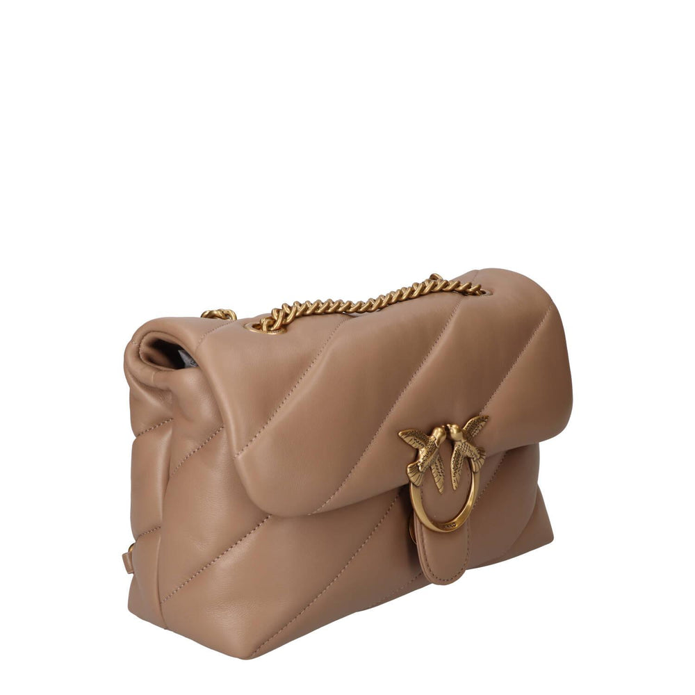 Schoudertassen, Taupe