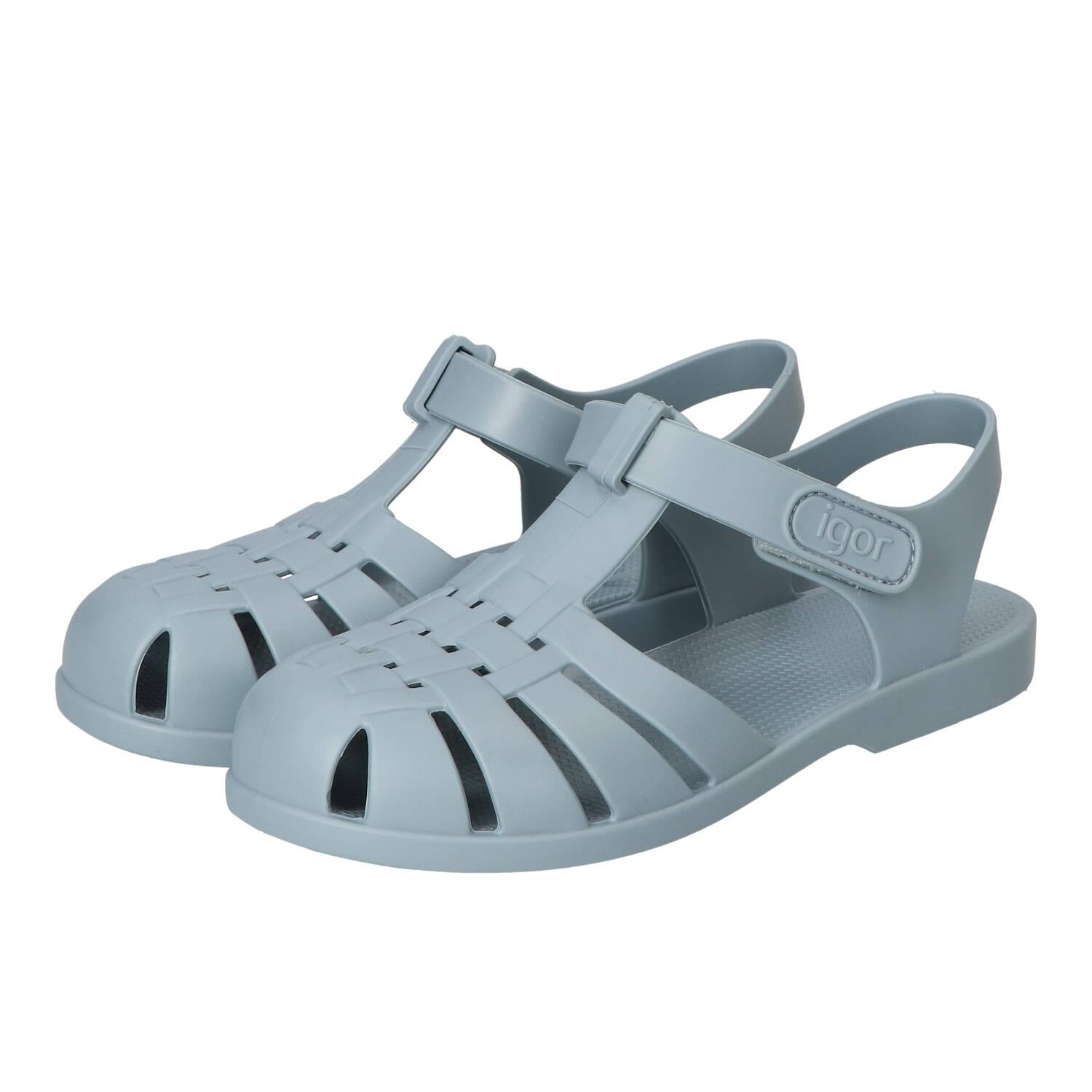 Sandalen, Lichtblauw