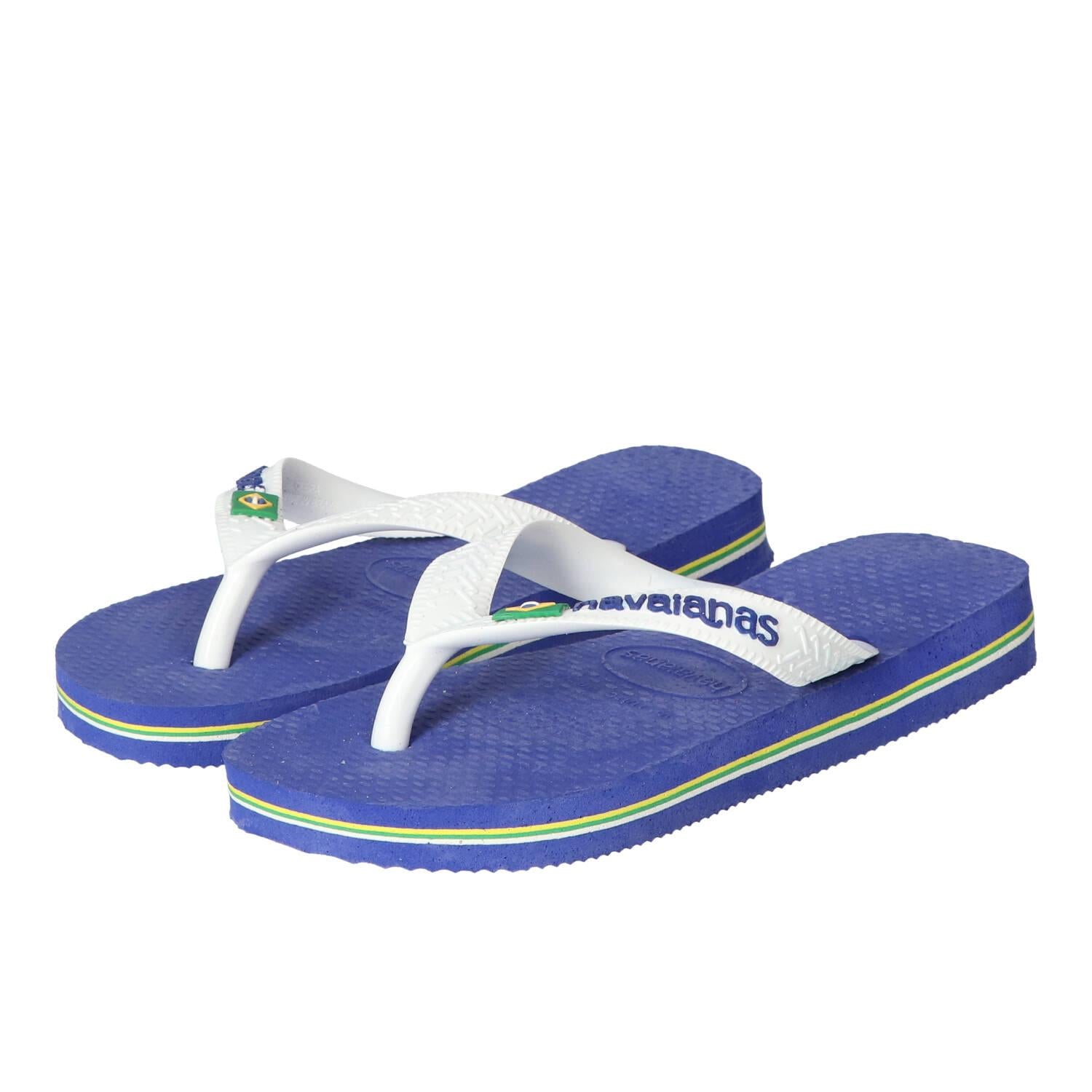 Slippers, Blauw