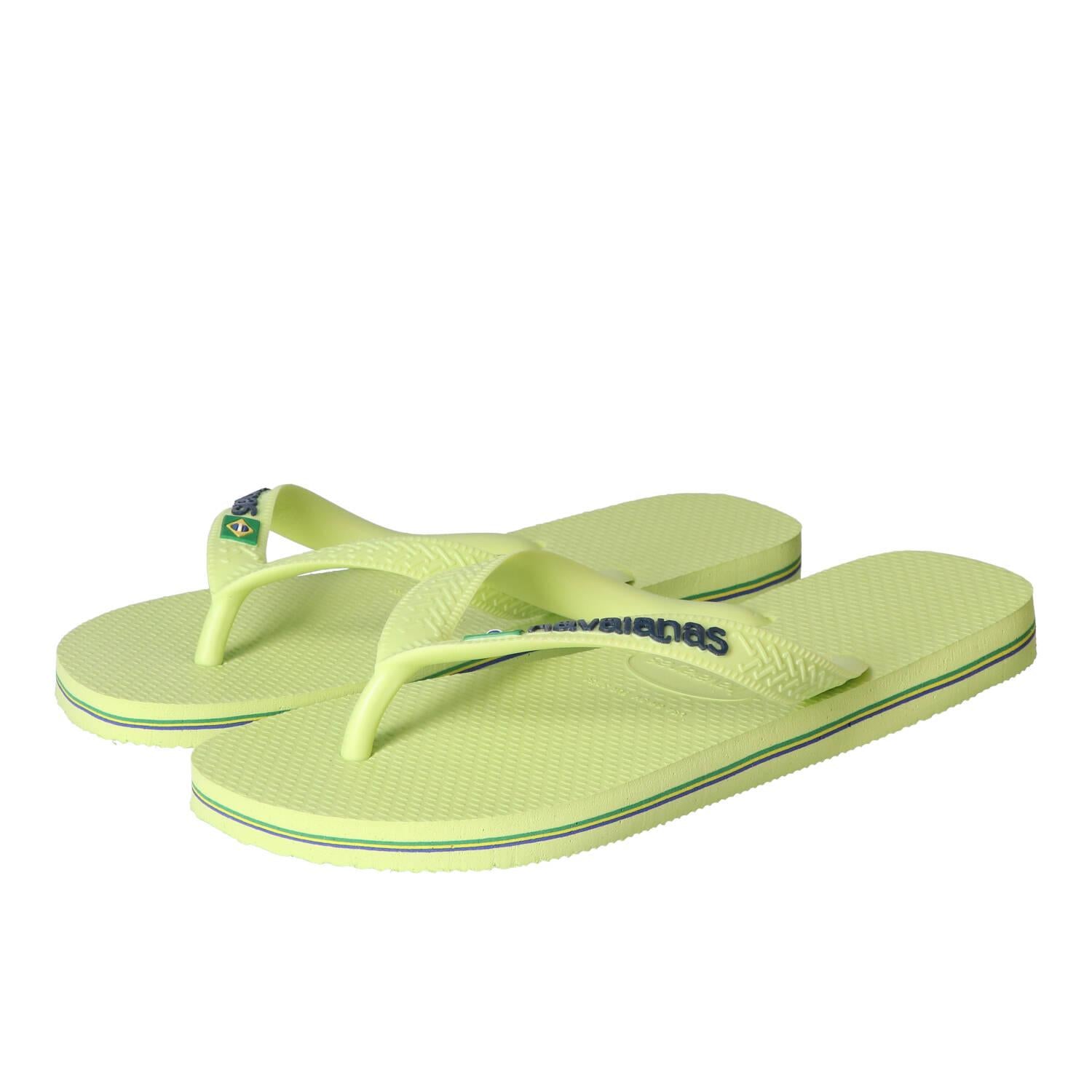 Slippers, Geel