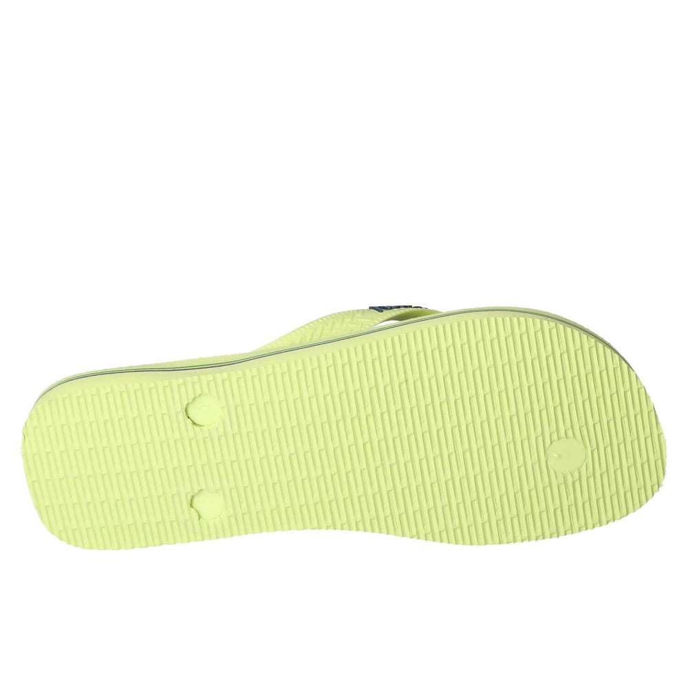 Pantoufles, jaune