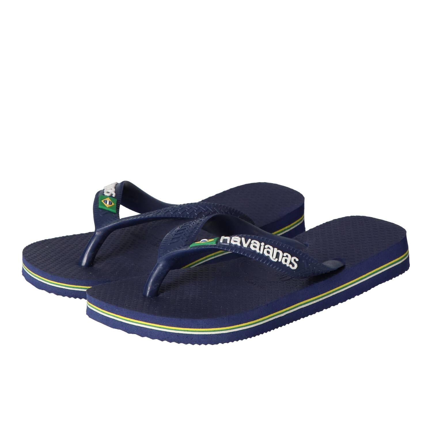 Slippers, Blauw