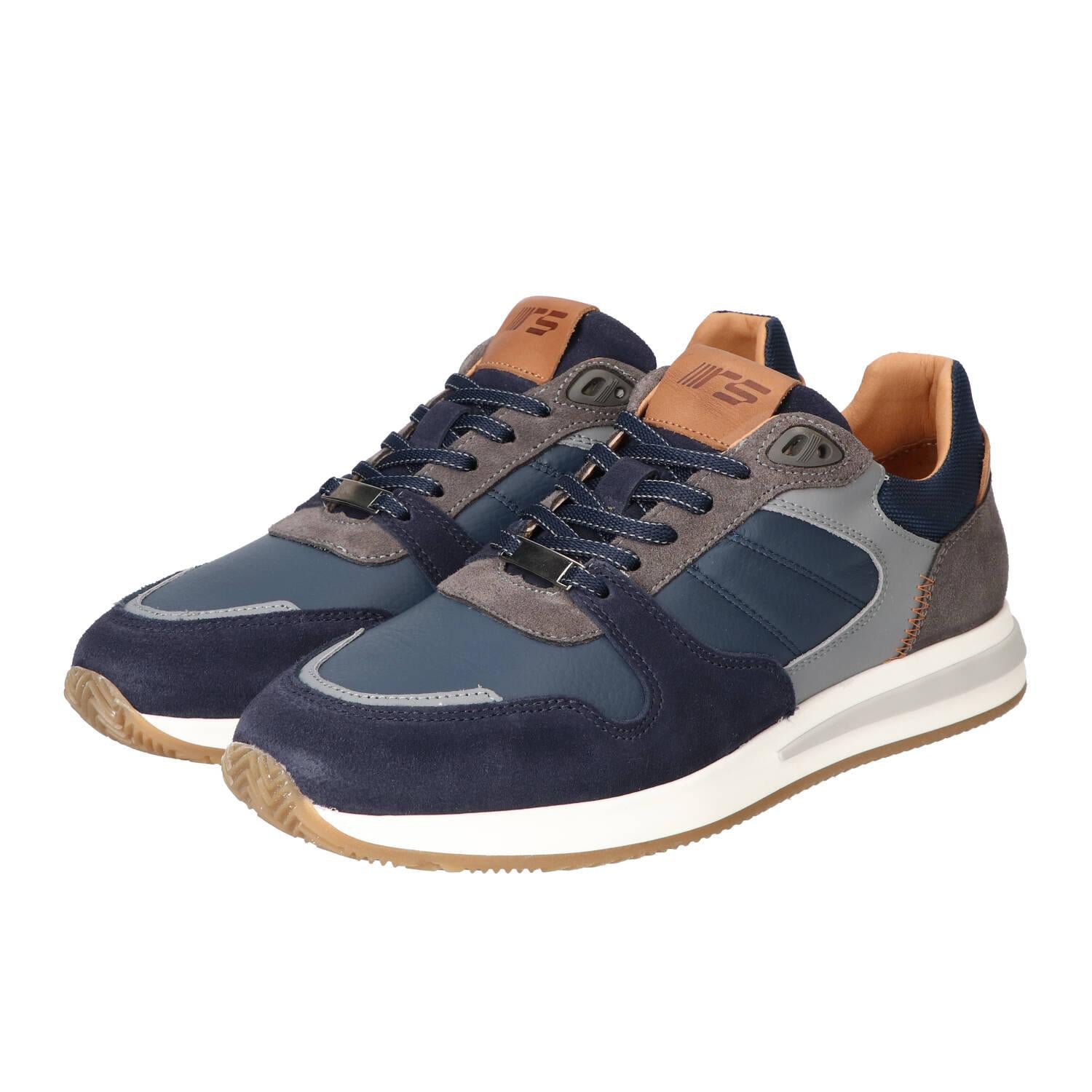Baskets, bleu