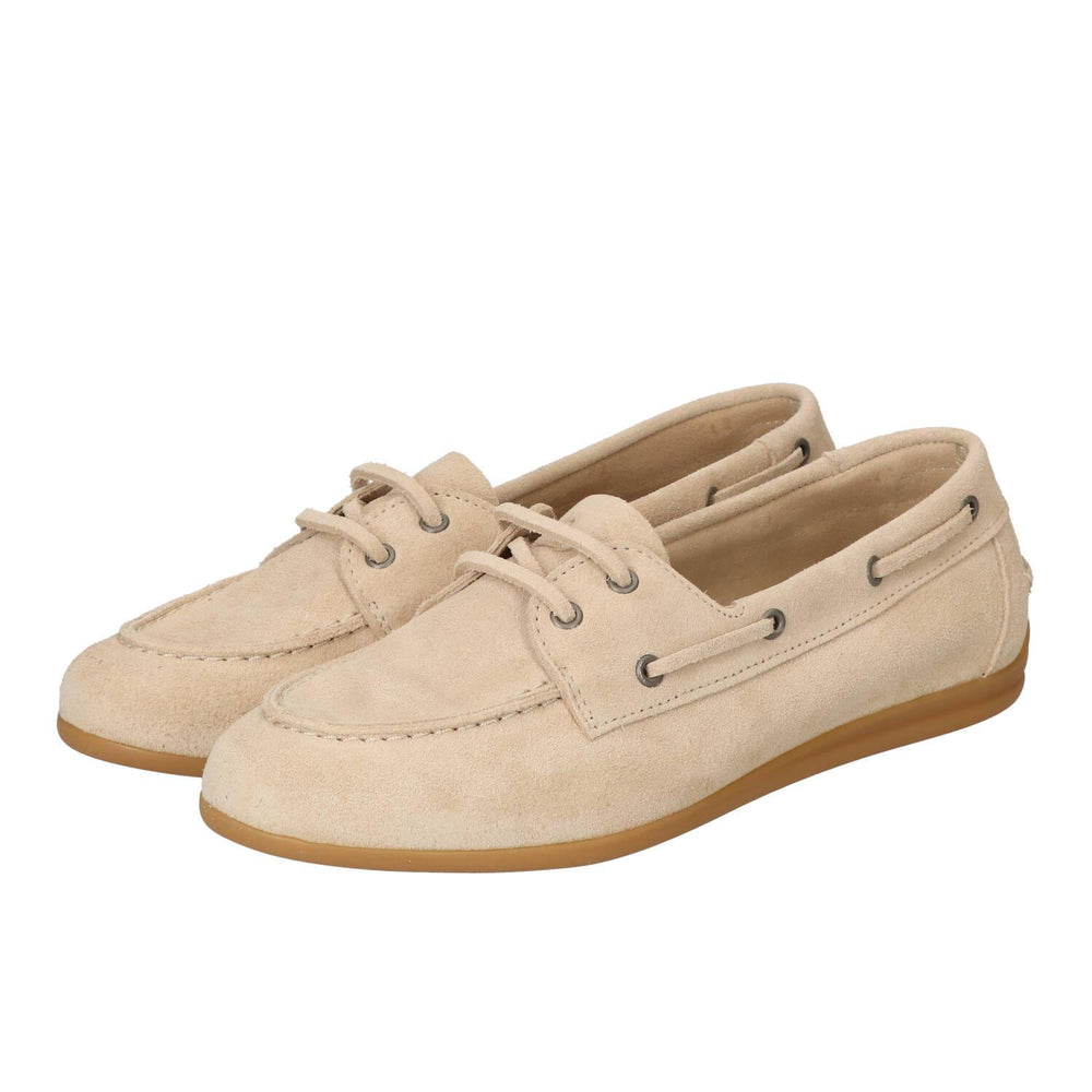 Chaussures à lacets, Beige clair